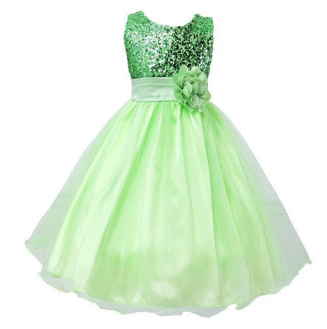 Girls Princess Dress – Short Front Long Back Tail