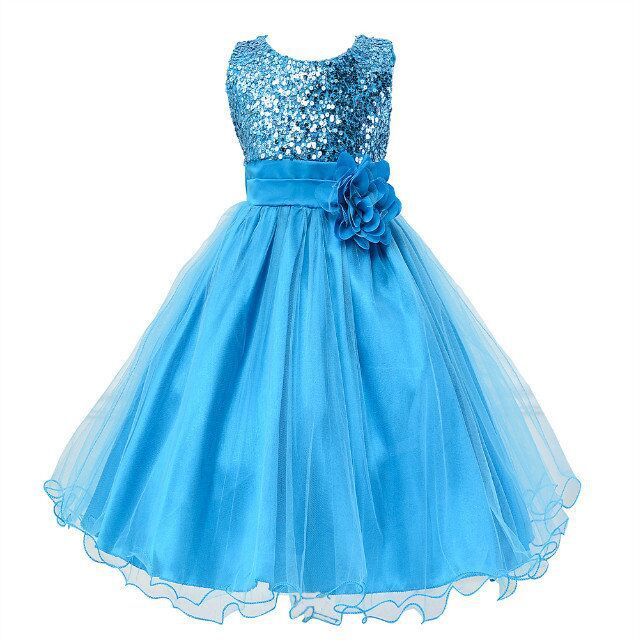 Girls Princess Dress – Short Front Long Back Tail