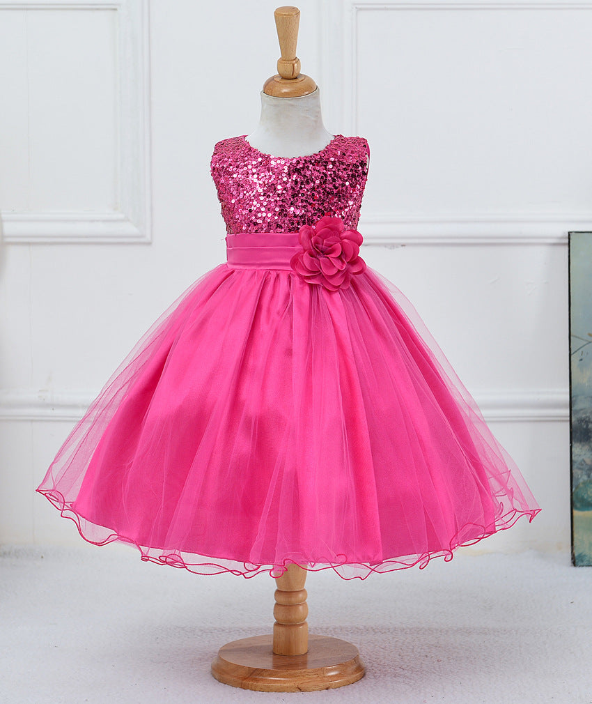 Girls Princess Dress – Short Front Long Back Tail
