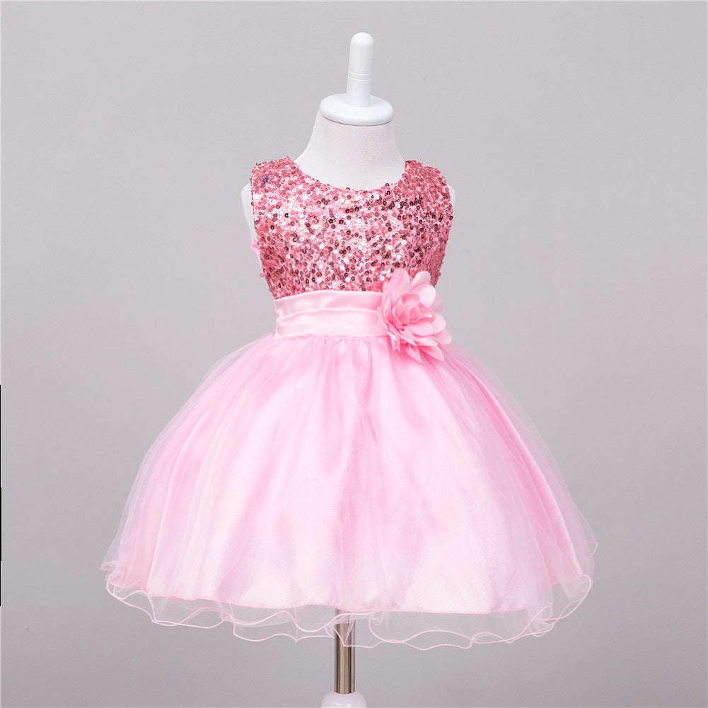 Girls Princess Dress – Short Front Long Back Tail