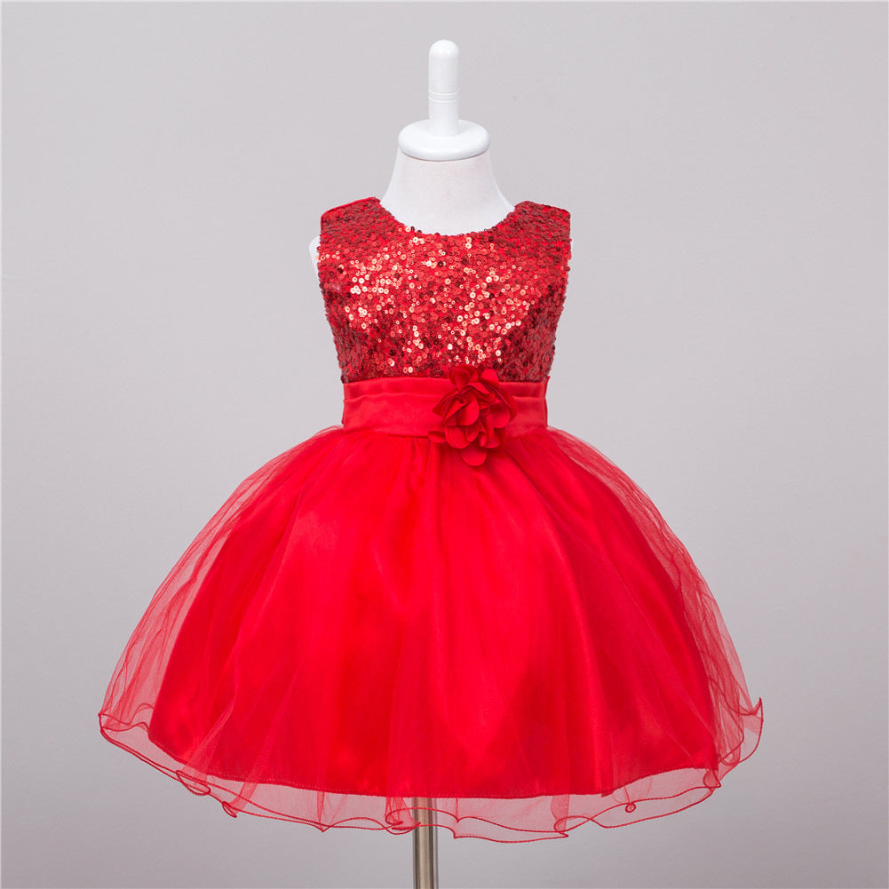 Girls Princess Dress – Short Front Long Back Tail