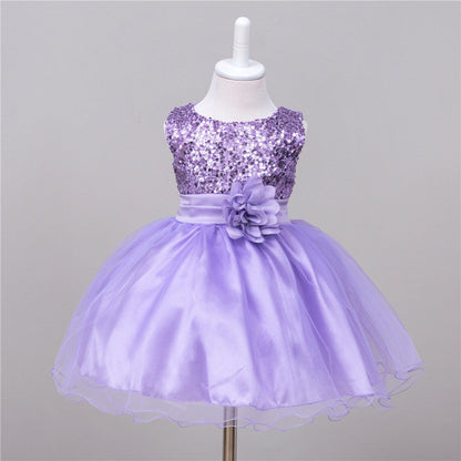 Girls Princess Dress – Short Front Long Back Tail