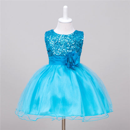 Girls Princess Dress – Short Front Long Back Tail