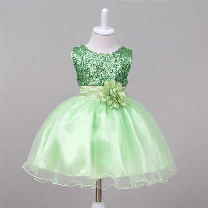 Girls Princess Dress – Short Front Long Back Tail