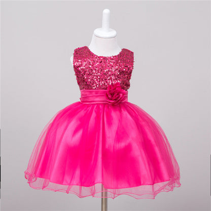 Girls Princess Dress – Short Front Long Back Tail