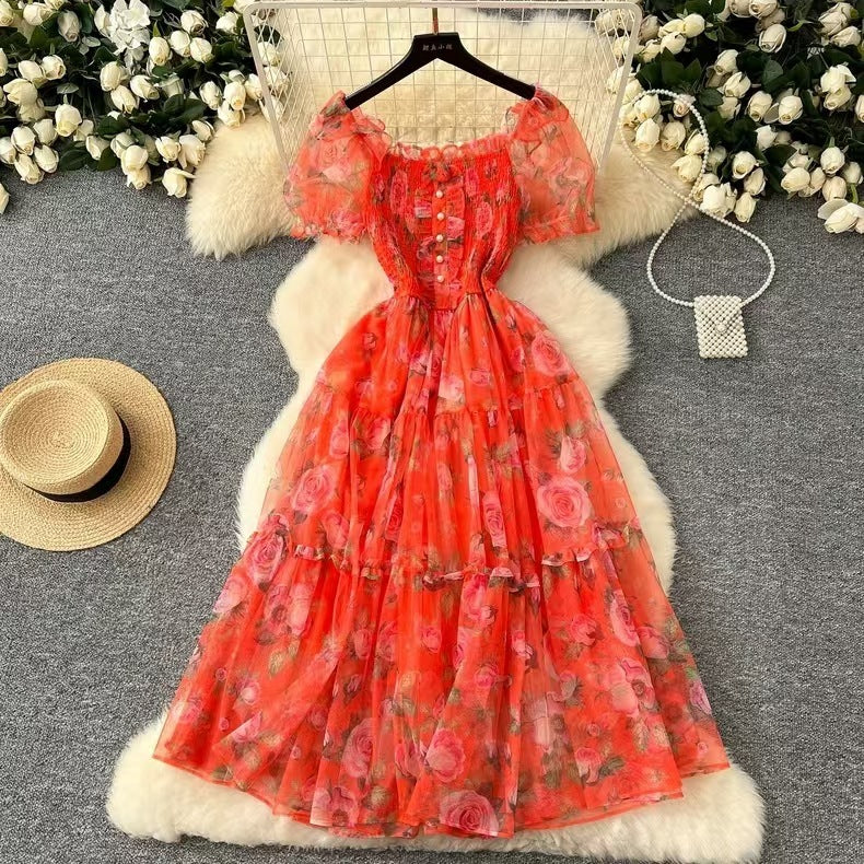Bohemian Holiday Dress for Women – Tassel Casual Beach Style